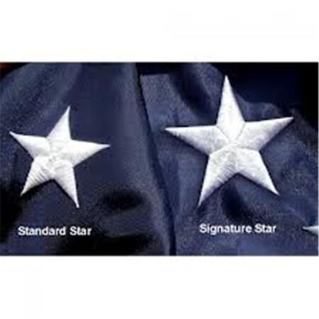 Annin Flagmakers Annin Flagmakers 214 3 ft. X 5 ft. Presentation Signature U.S. Flag with Fringe for Indoor Use 214